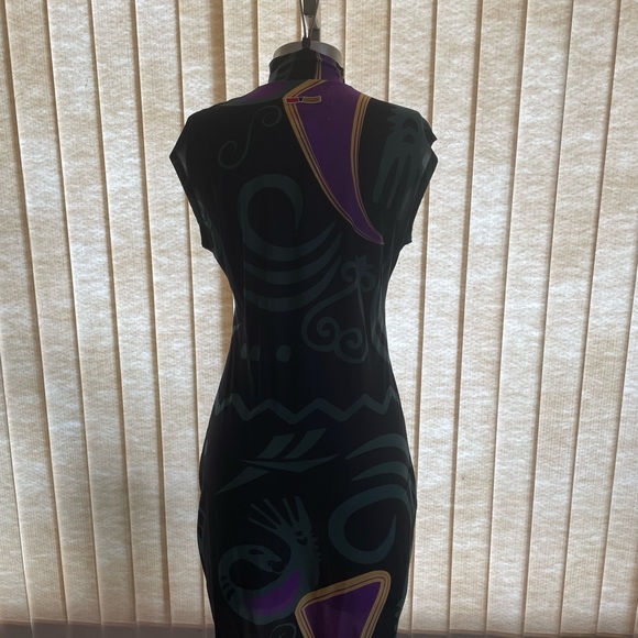 Reebok By Pyer Moss Mesh Allover Print Sankofa Dress - Picture 4 of 8